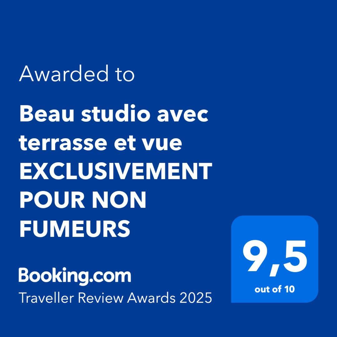 Beau Studio Avec Terrasse Et Vue Exclusivement Pour Non Fumeurs Belmont-sur-Lausanne Eksteriør billede